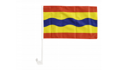 Netherlands Overijssel Car Flag - 12 x 16 inch