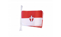 Austria Vienna Bunting Flags - 5.9 x 8.65 inch
