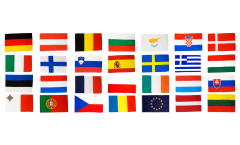 Flag Pack European Union EU 28 states - 90 x 150 cm