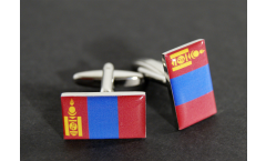 Cufflinks Mongolia Flag - 0.8 x 0.5 inch