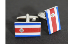 Cufflinks Costa Rica Flag - 0.8 x 0.5 inch