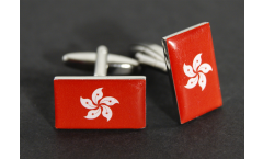 Cufflinks Hong Kong Flag - 0.8 x 0.5 inch