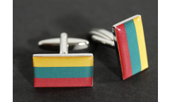 Cufflinks Lithuania Flag - 0.8 x 0.5 inch