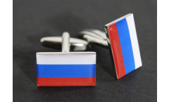 Cufflinks Russia Flag - 0.8 x 0.5 inch