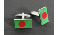 Cufflinks Bangladesh Flag - 0.8 x 0.5 inch