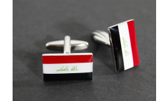 Cufflinks Iraq Flag - 0.8 x 0.5 inch