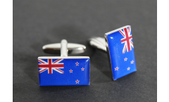 Cufflinks New Zealand Flag - 0.8 x 0.5 inch