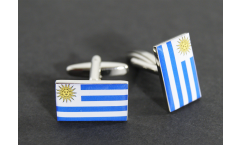 Cufflinks Uruguay Flag - 0.8 x 0.5 inch