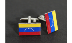 Cufflinks Venezuela 8 stars Flag - 0.8 x 0.5 inch