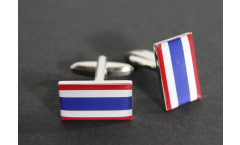 Cufflinks Thailand Flag - 0.8 x 0.5 inch