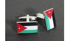 Cufflinks Jordan Flag - 0.8 x 0.5 inch