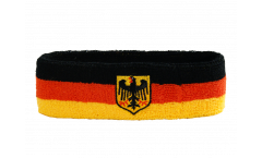 Germany with eagle Headband / sweatband - 6 x 21cm