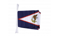 American Samoa Bunting Flags - 5.9 x 8.65 inch