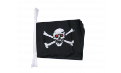 Pirate with red eyes Bunting Flags - 5.9 x 8.65 inch