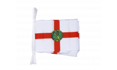 Great Britain Alderney Bunting Flags - 5.9 x 8.65 inch