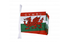 Wales CYMRU Bunting Flags - 5.9 x 8.65 inch