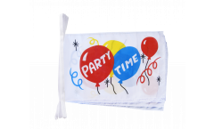Party Time Bunting Flags - 12 x 18 inch