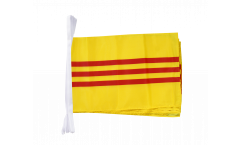 Vietnam old (South Vietnam) Bunting Flags - 12 x 18 inch