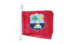 West Indies Bunting Flags - 12 x 18 inch