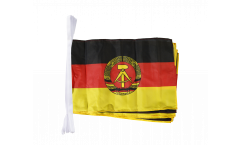 Germany GDR Bunting Flags - 12 x 18 inch