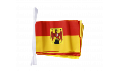 Austria Burgenland Bunting Flags - 5.9 x 8.65 inch