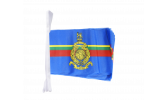 Great Britain Royal Marines Bunting Flags - 5.9 x 8.65 inch