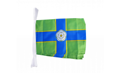 Great Britain Yorkshire North Riding Bunting Flags - 12 x 18 inch
