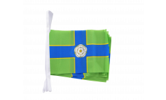 Great Britain Yorkshire North Riding Bunting Flags - 5.9 x 8.65 inch