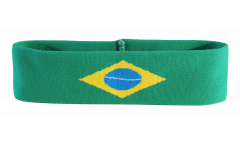 Brazil Headband / sweatband - 6 x 21cm
