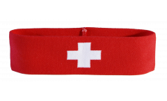 Switzerland Headband / sweatband - 6 x 21cm