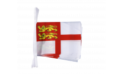 Great Britain Sark Bunting Flags - 5.9 x 8.65 inch