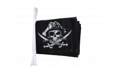 Pirate with bloody sabre Bunting Flags - 5.9 x 8.65 inch