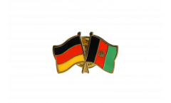Germany - Afghanistan Friendship Flag Pin, Badge - 22 mm