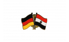 Germany - Egypt Friendship Flag Pin, Badge - 22 mm