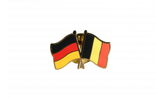 Germany - Belgium Friendship Flag Pin, Badge - 22 mm