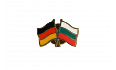 Germany - Bulgaria Friendship Flag Pin, Badge - 22 mm