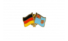 Germany - Fiji Friendship Flag Pin, Badge - 22 mm