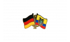 Germany - Ecuador Friendship Flag Pin, Badge - 22 mm