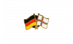 Germany - Faroe Islands Friendship Flag Pin, Badge - 22 mm