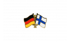 Germany - Finland Friendship Flag Pin, Badge - 22 mm