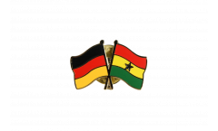 Germany - Ghana Friendship Flag Pin, Badge - 22 mm