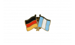 Germany - Guatemala Friendship Flag Pin, Badge - 22 mm