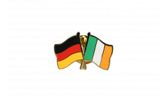 Germany - Ireland Friendship Flag Pin, Badge - 22 mm