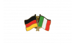 Germany - Italy Friendship Flag Pin, Badge - 22 mm
