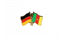 Germany - Cameroon Friendship Flag Pin, Badge - 22 mm