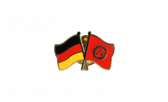 Germany - Kyrgyzstan Friendship Flag Pin, Badge - 22 mm