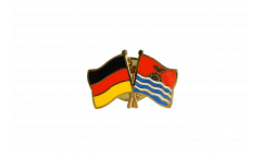 Germany - Kiribati Friendship Flag Pin, Badge - 22 mm