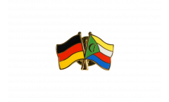 Germany - Comoros Friendship Flag Pin, Badge - 22 mm