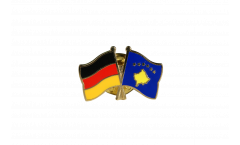 Germany - Kosovo Friendship Flag Pin, Badge - 22 mm