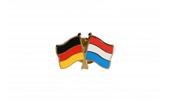 Germany - Luxembourg Friendship Flag Pin, Badge - 22 mm